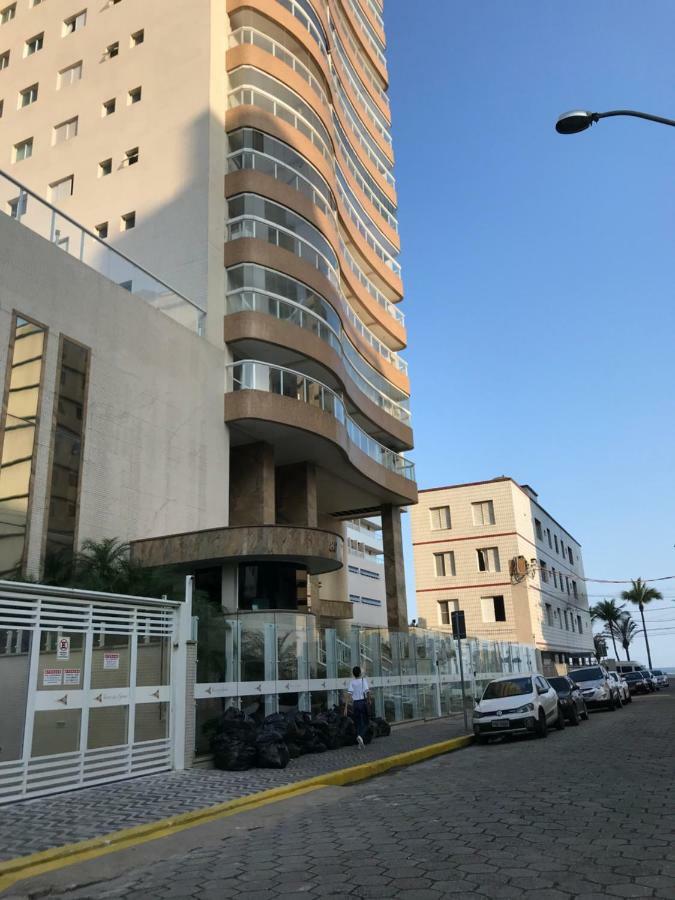 Apto Com Vista Para O Mar, 2 Vagas De Garagem E Churrasqueira Na Varanda Praia Grande  Exterior foto