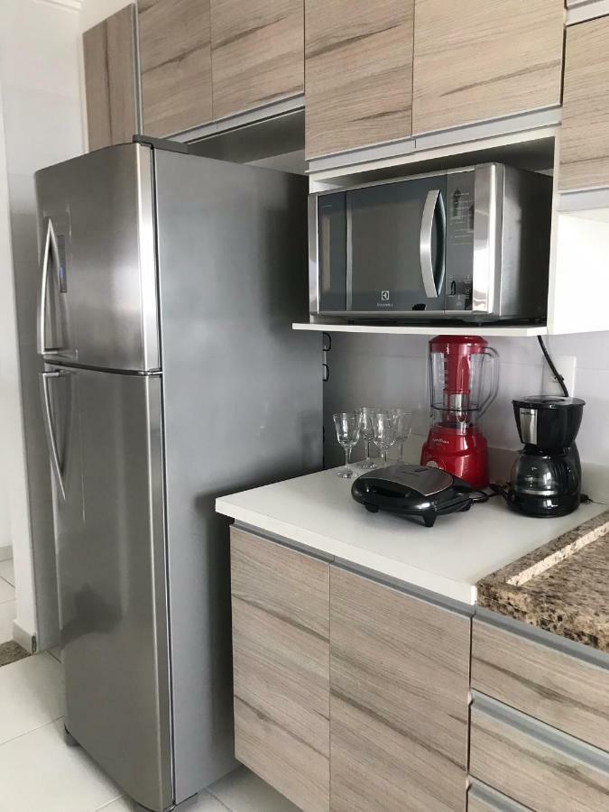 Apto Com Vista Para O Mar, 2 Vagas De Garagem E Churrasqueira Na Varanda Praia Grande  Exterior foto
