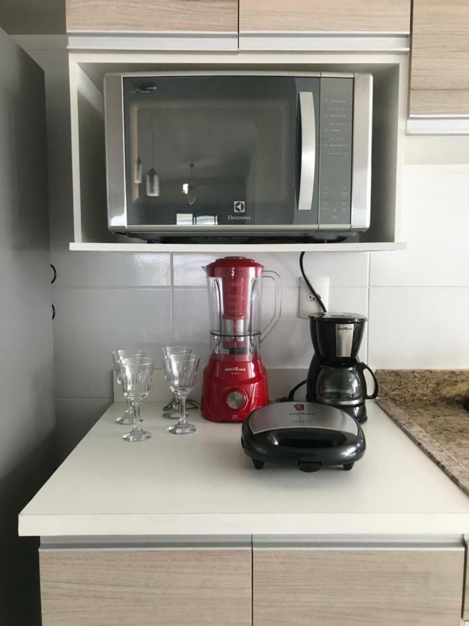 Apto Com Vista Para O Mar, 2 Vagas De Garagem E Churrasqueira Na Varanda Praia Grande  Exterior foto
