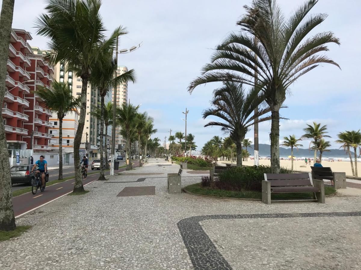 Apto Com Vista Para O Mar, 2 Vagas De Garagem E Churrasqueira Na Varanda Praia Grande  Exterior foto